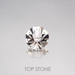 クリノクロアインクォーツ(宝石名アグリゲート・クリノクロアインクォーツ) ブラジル産 9.153ct ソ付(彩珠)[210611224]13.9×13.8mm前後
