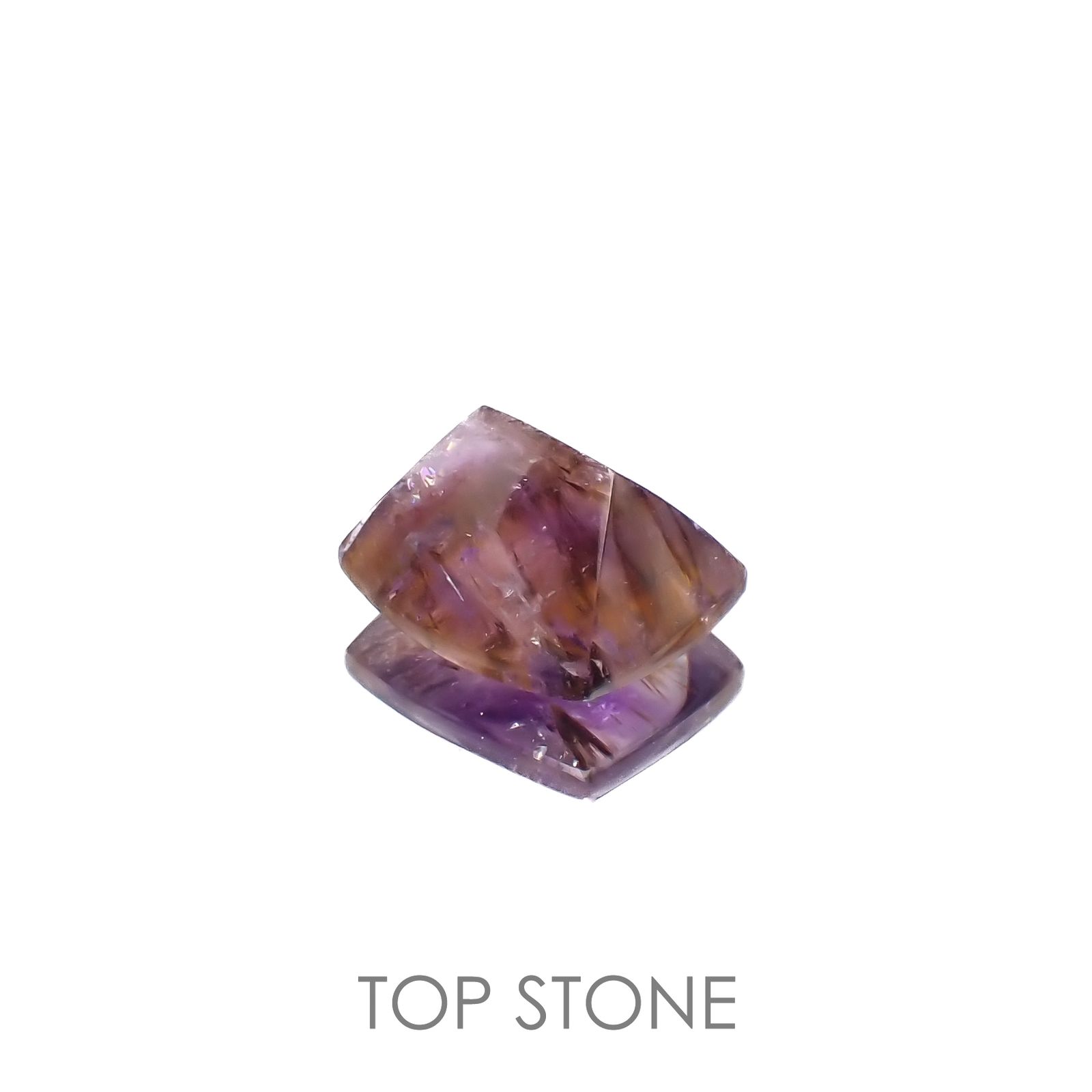 ゲーサイトインアメジスト ブラジル産 6.67ct[220917937]12.9x10.6mm前後