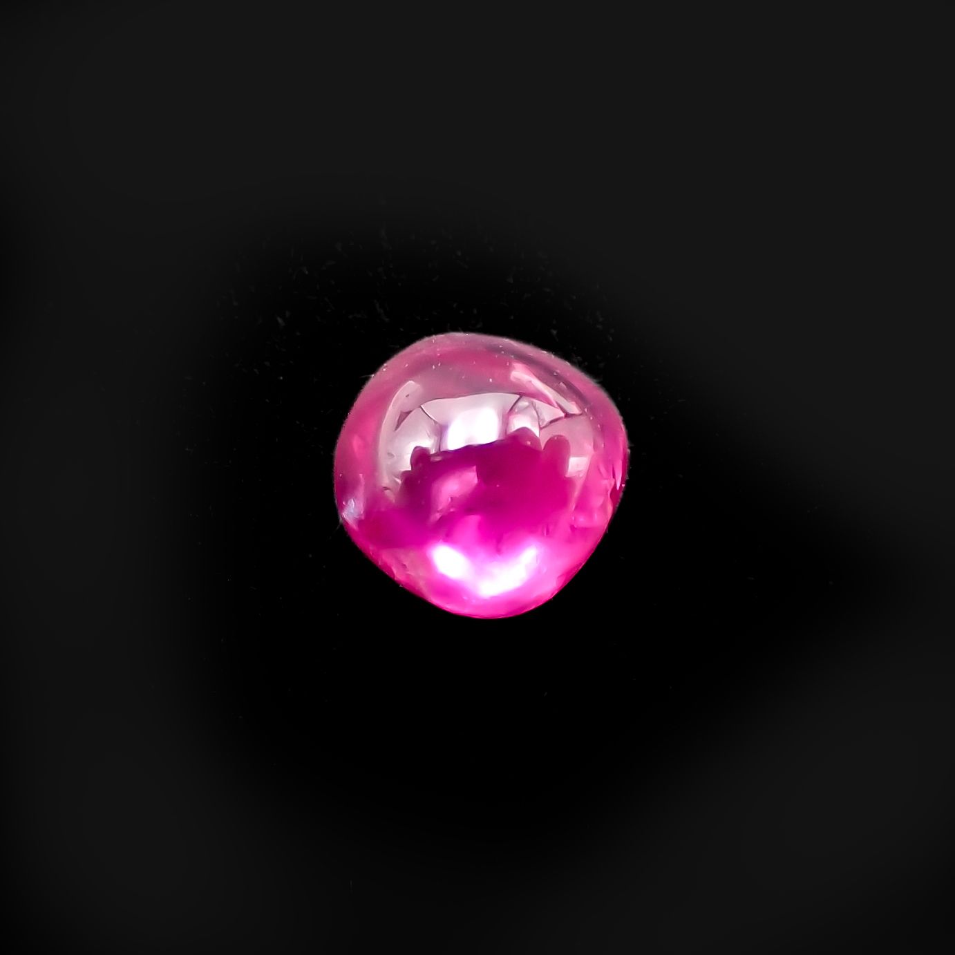 ルビー 非加熱 ビルマ産 0.45ct[230622361]3.9x3.9mm前後