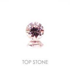 マラヤガーネット タンザニア産 ルース 0.4ct[20106937]3.9×3.9mm前後