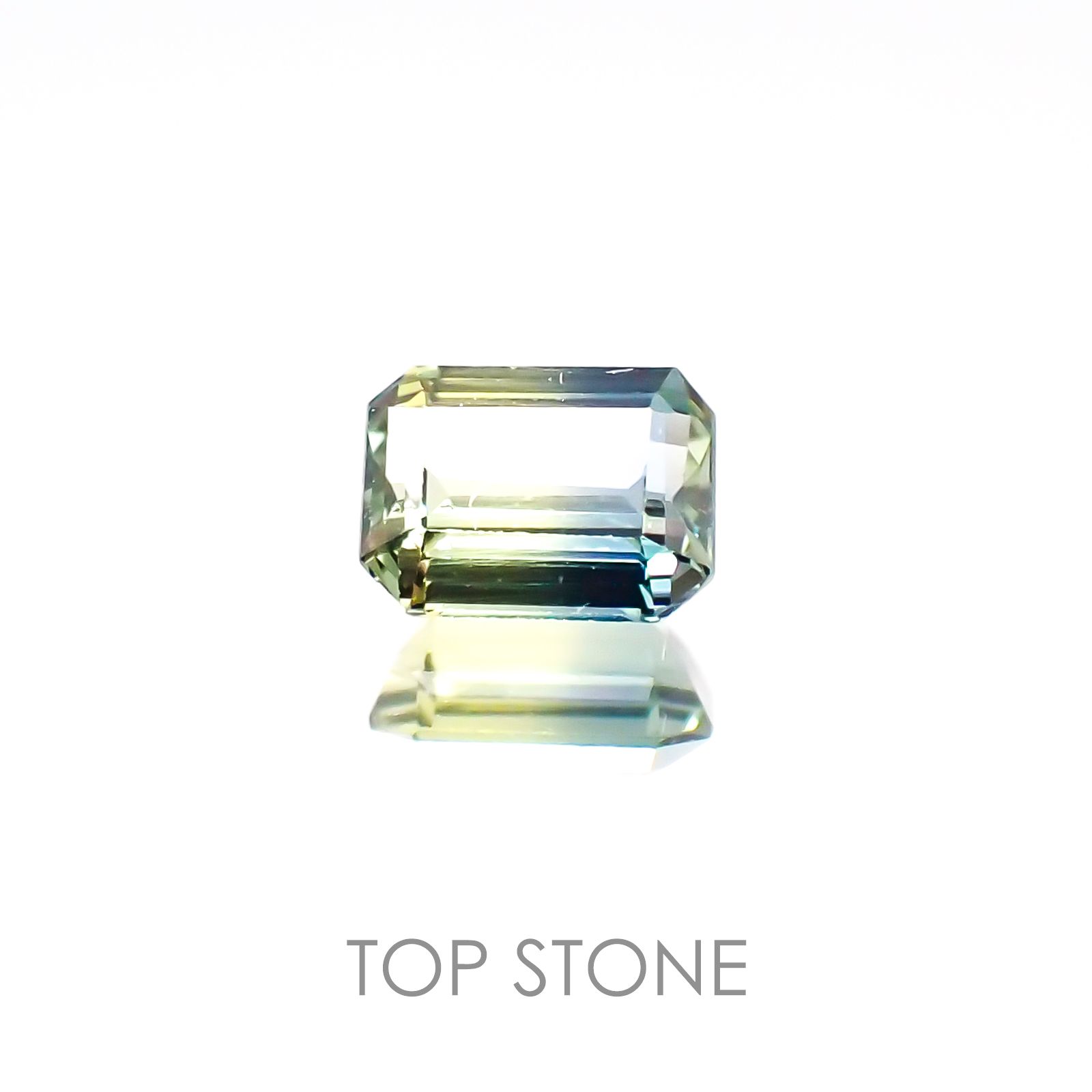 バイカラーサファイア タンザニア産 ルース 0.26ct[20106685]4×3mm前後