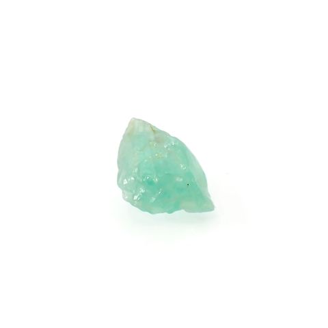 パライバトルマリン 原石 ブラジル・パライバ州バターリャ鉱山産 0.93ct [220515995]5.6x5.8mm前後