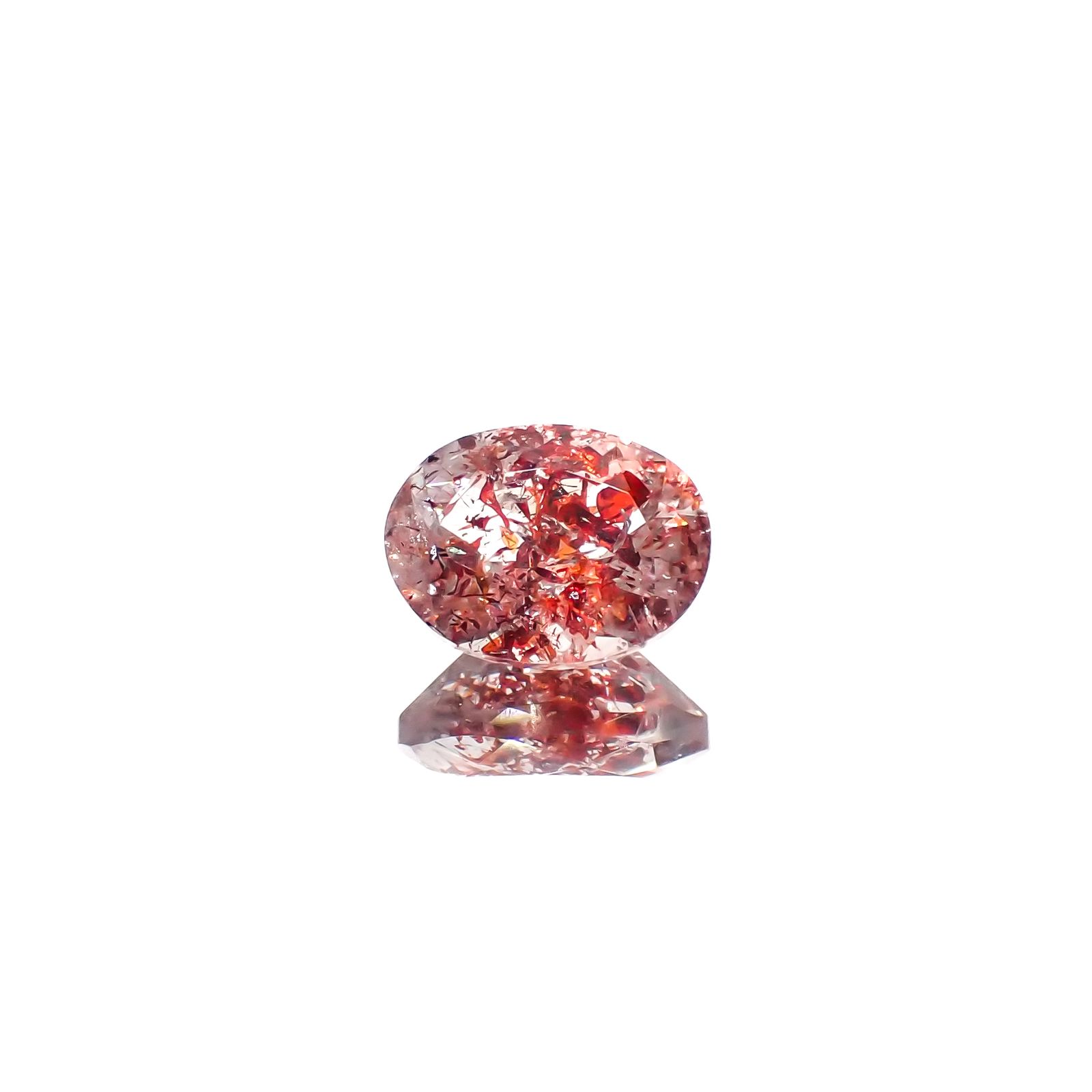 ファイヤークォーツ ナイジェリア産 1.23ct[240326718]8.1x6.1mm前後