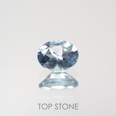 ブルーグリーンコーネルピン(宝石名コーネルピン)タンザニア産 0.11ct 識別済[221219231]3.3x2.3mm前後