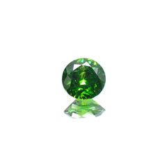 デマントイドガーネット(宝石名デマントイド・ガーネット) ロシア産 0.116ct ソ付(彩珠)[210712090]2.9×2.9mm前後
