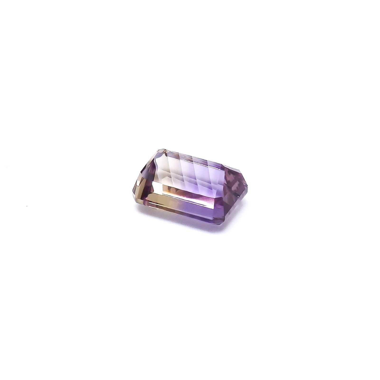 ◇カスタムカット◇アメトリン ブラジル/ボリビア産 1.80ct / 8.1x6.1mm前後 [260632320]