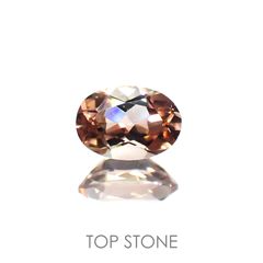 バイカラーオレゴンサンストーン(宝石名バイカラー・ラブラドライト)アメリカ・オレゴン州産 0.57ct 識別済[220113879]6.6x4.6mm前後