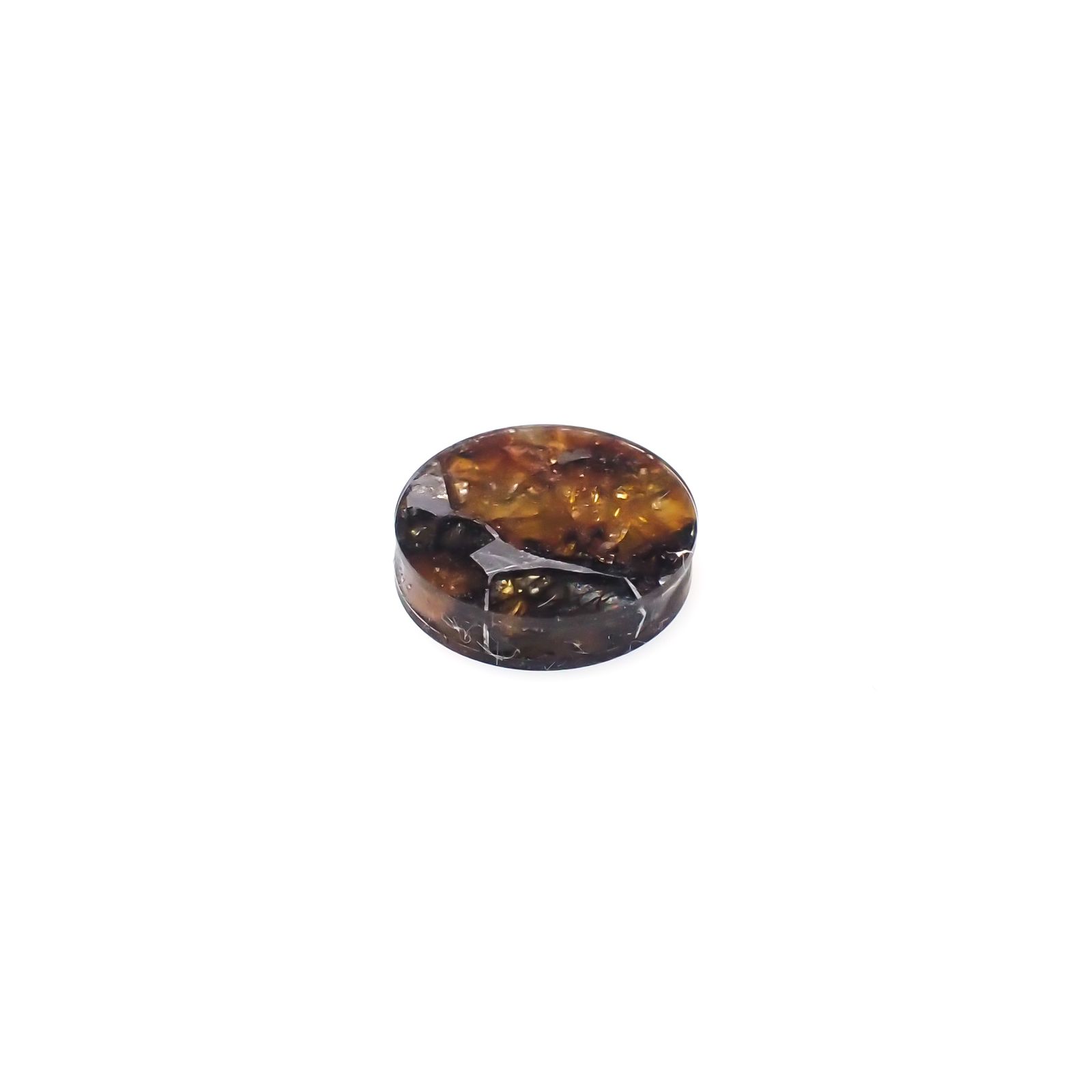 パラサイト隕石Sericho トリプレット 発見地:ケニア 4.80ct[240125711]12x11.9mm前後
