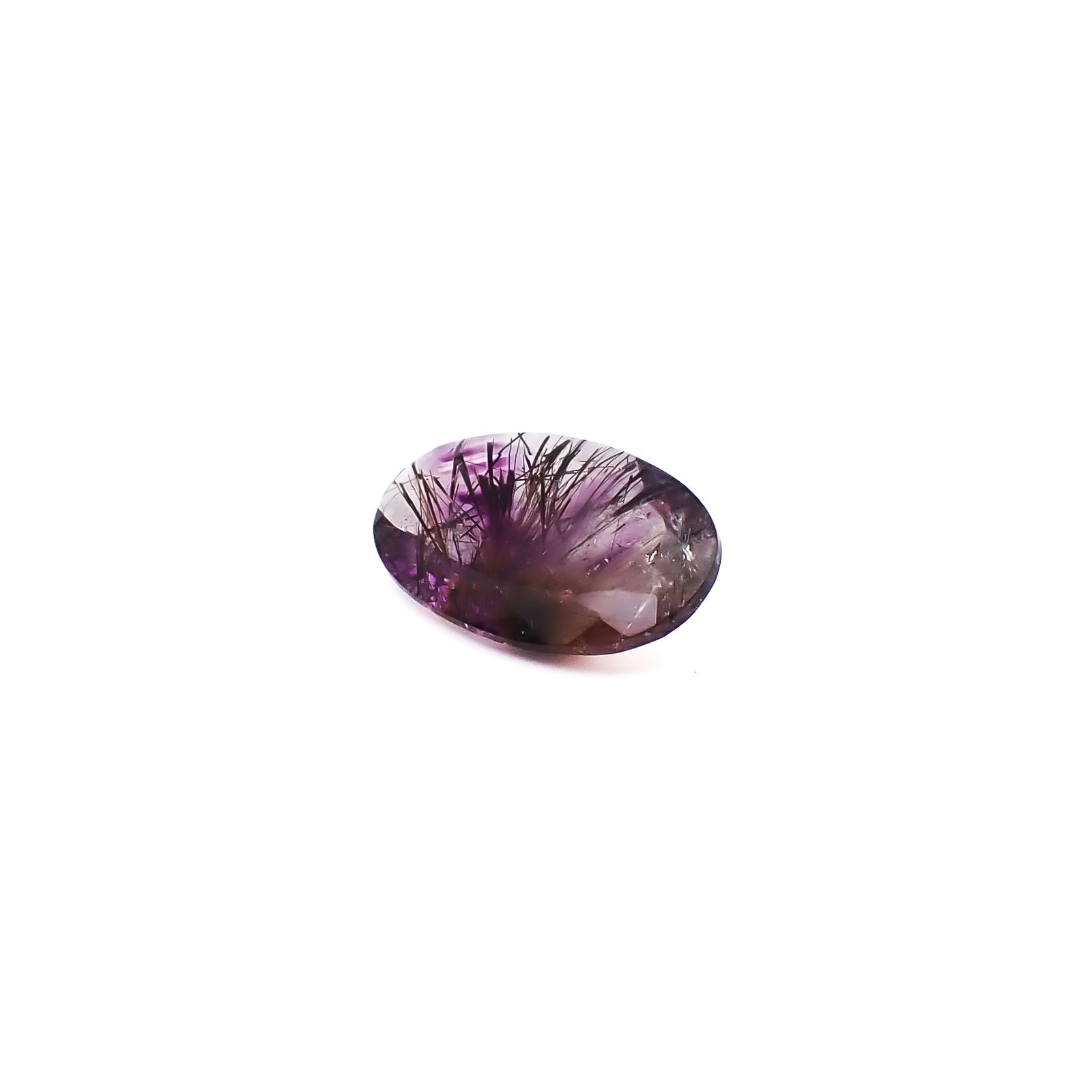 アメジストエレスチャル ブラジル産 7.99ct / 20x12.6mm前後 [260933028]