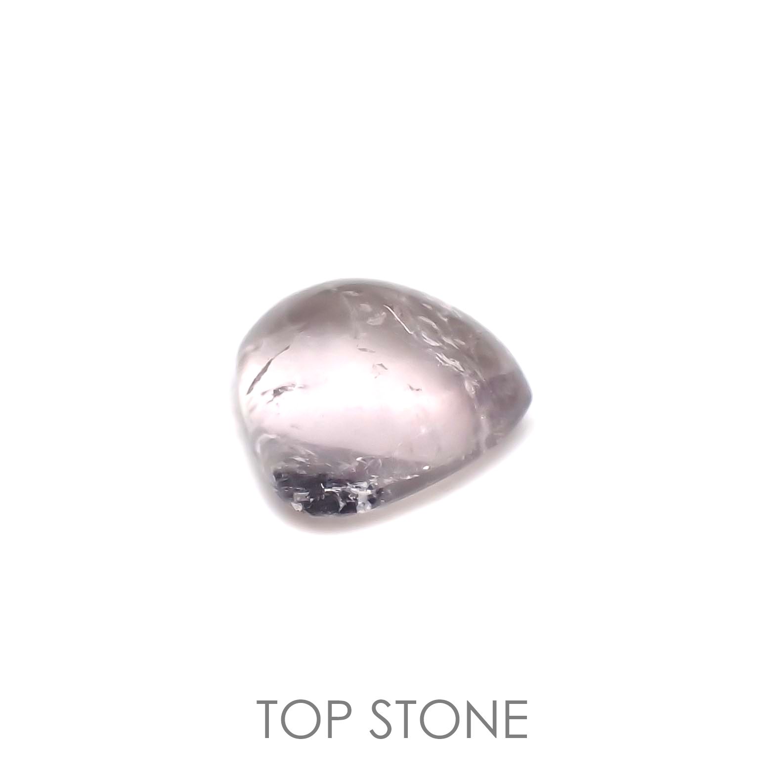 フローライト フルオレッセンス(宝石名フルオライト)イギリス・ロジャリー鉱山産 0.69ct 識別済[211113767]5.5x5.6mm前後