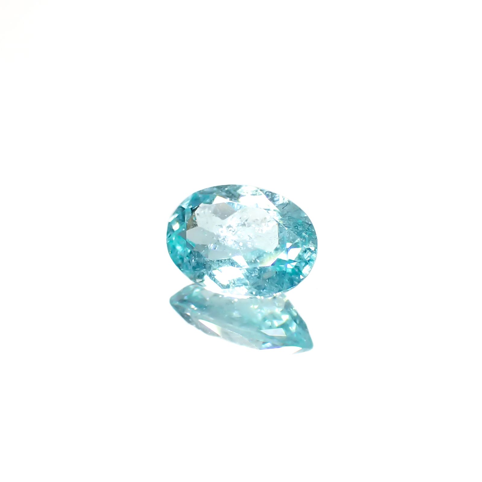 パライバトルマリン ブラジル・キントス鉱山産 0.62ct[240928722]6.8x4.8mm前後