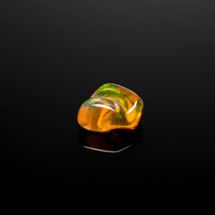 ファイヤーオパール 原石 メキシコ産 0.92ct [240125274]6.8x6.7mm前後