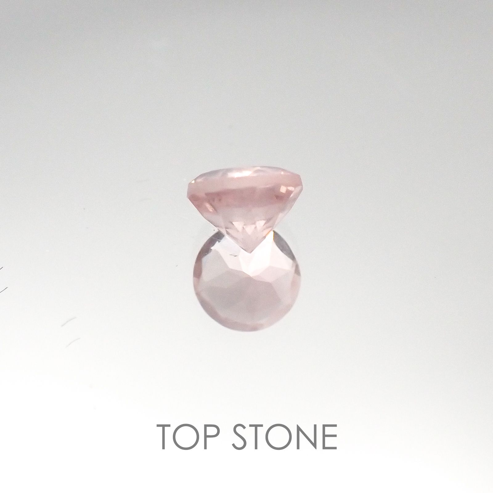 ディープローズクォーツ モザンビーク産 ルース 0.4ct[20095380]4.7×4.7mm前後