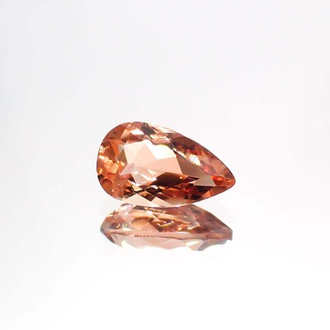 オレゴンサンストーン(宝石名ラブラドライト)アメリカ・オレゴン州産 1.54ct 識別済[230722701]10.5x6.2mm前後