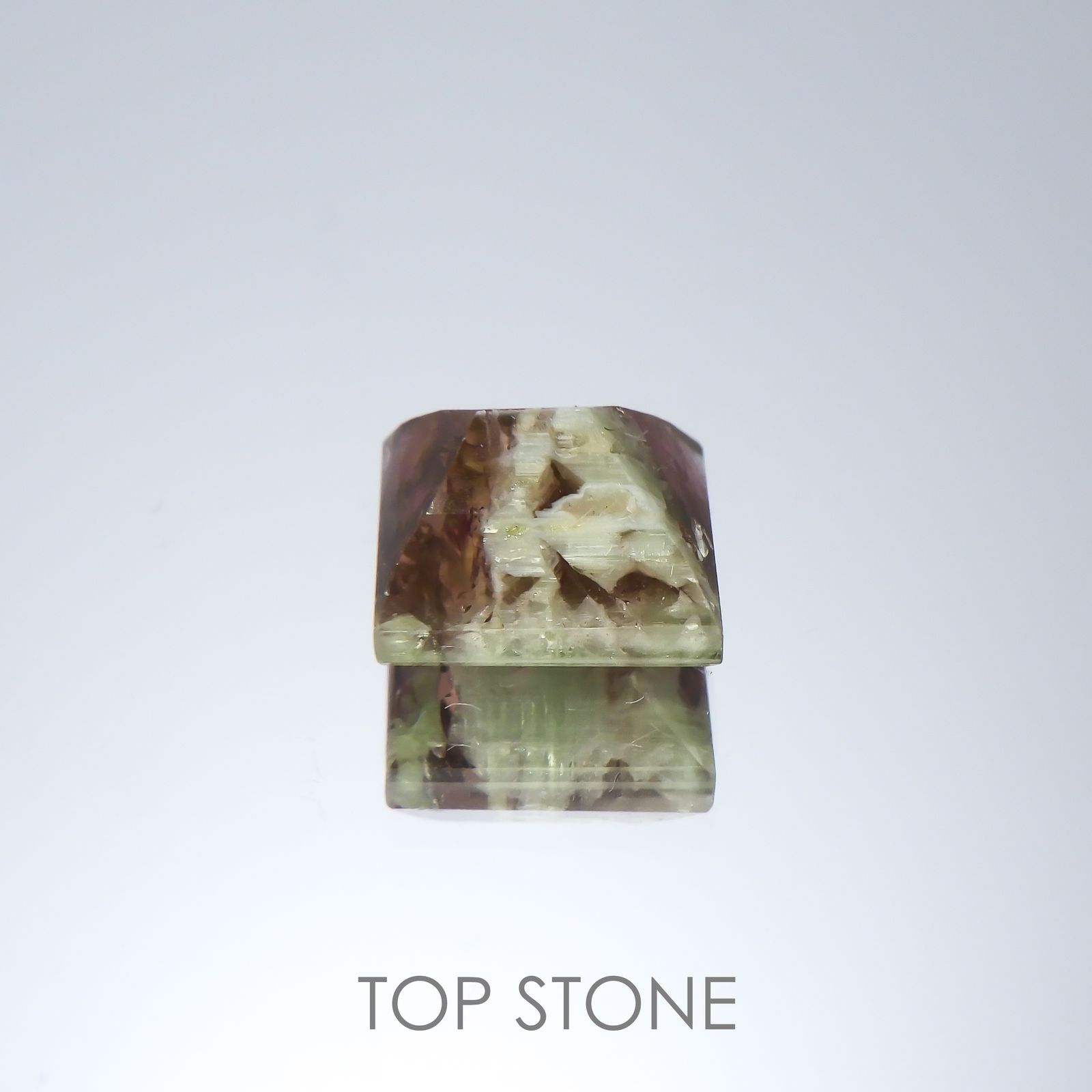 ゼブラトルマリン ブラジル産 1.74ct[220515929]6.9x6.5mm前後
