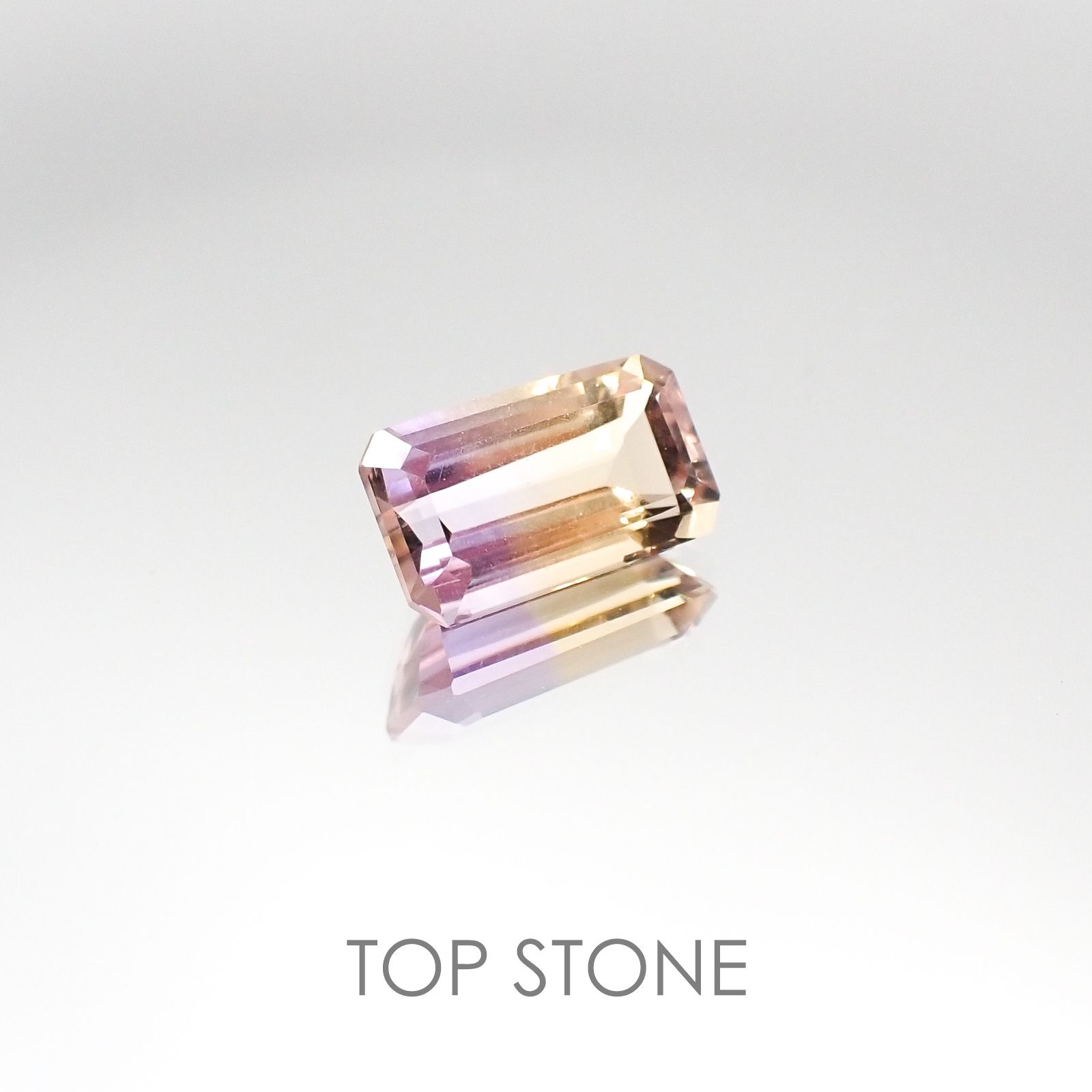 アメトリン ブラジル産 ルース 1.8ct[20095350]9.9×5.8mm前後