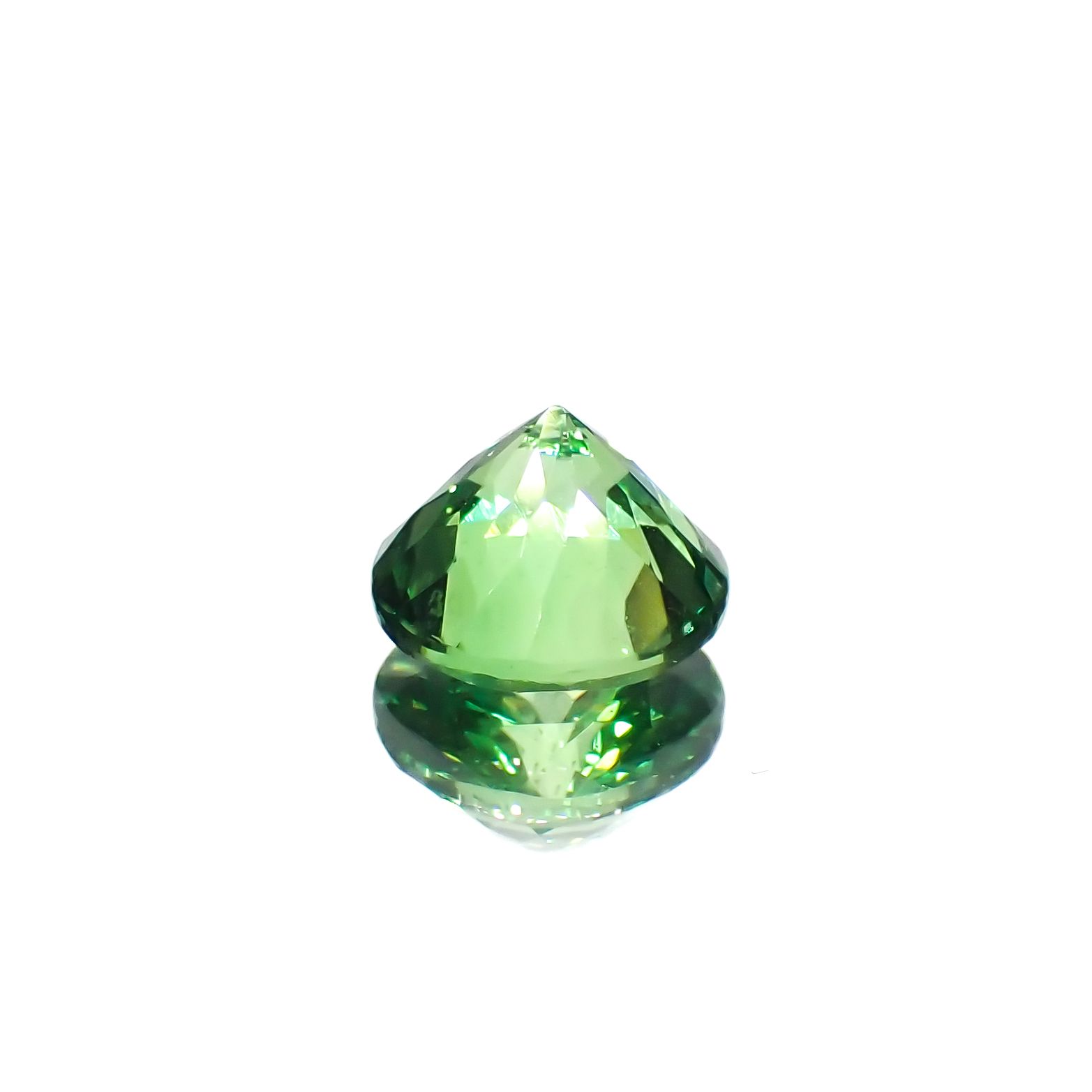 ツァボライト タンザニア産 1.04ct[231023567]6.2x6.2mm前後