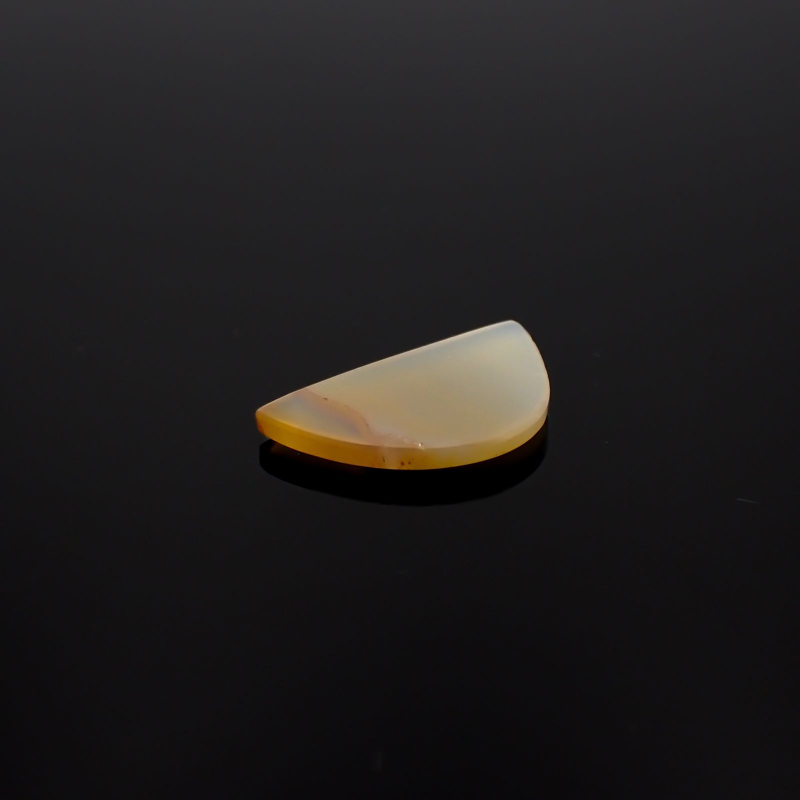 ◇フリーフォーム◇アイリスアゲート スライス インドネシア・スマトラ産 4.65ct[231023661]20x12.2mm前後