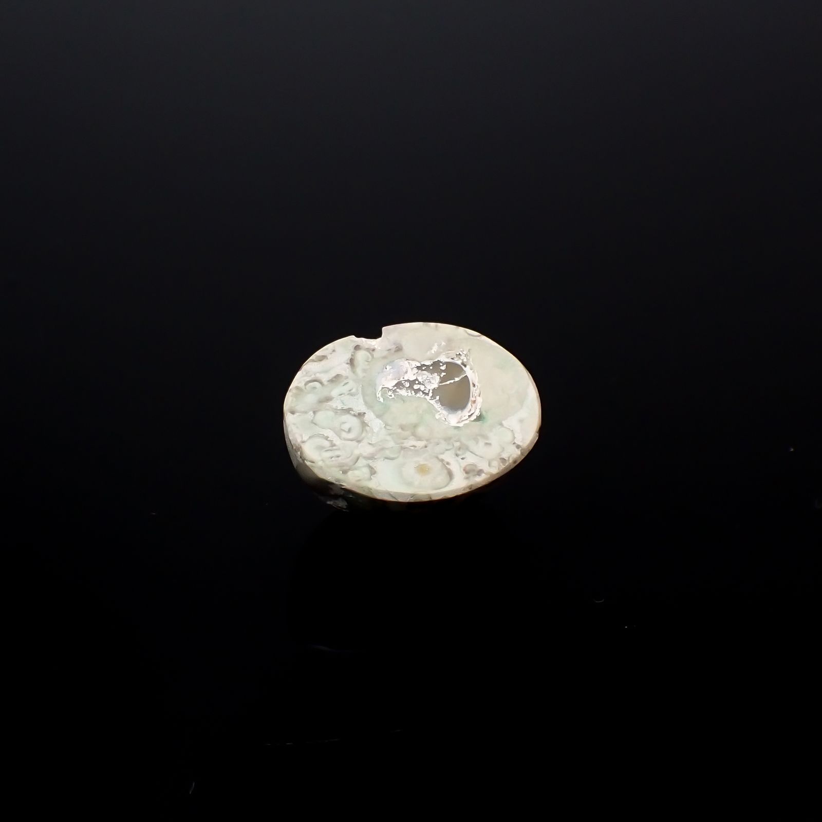カンテラオパール メキシコ産 8.40ct[231224630]15.1x11.9mm前後
