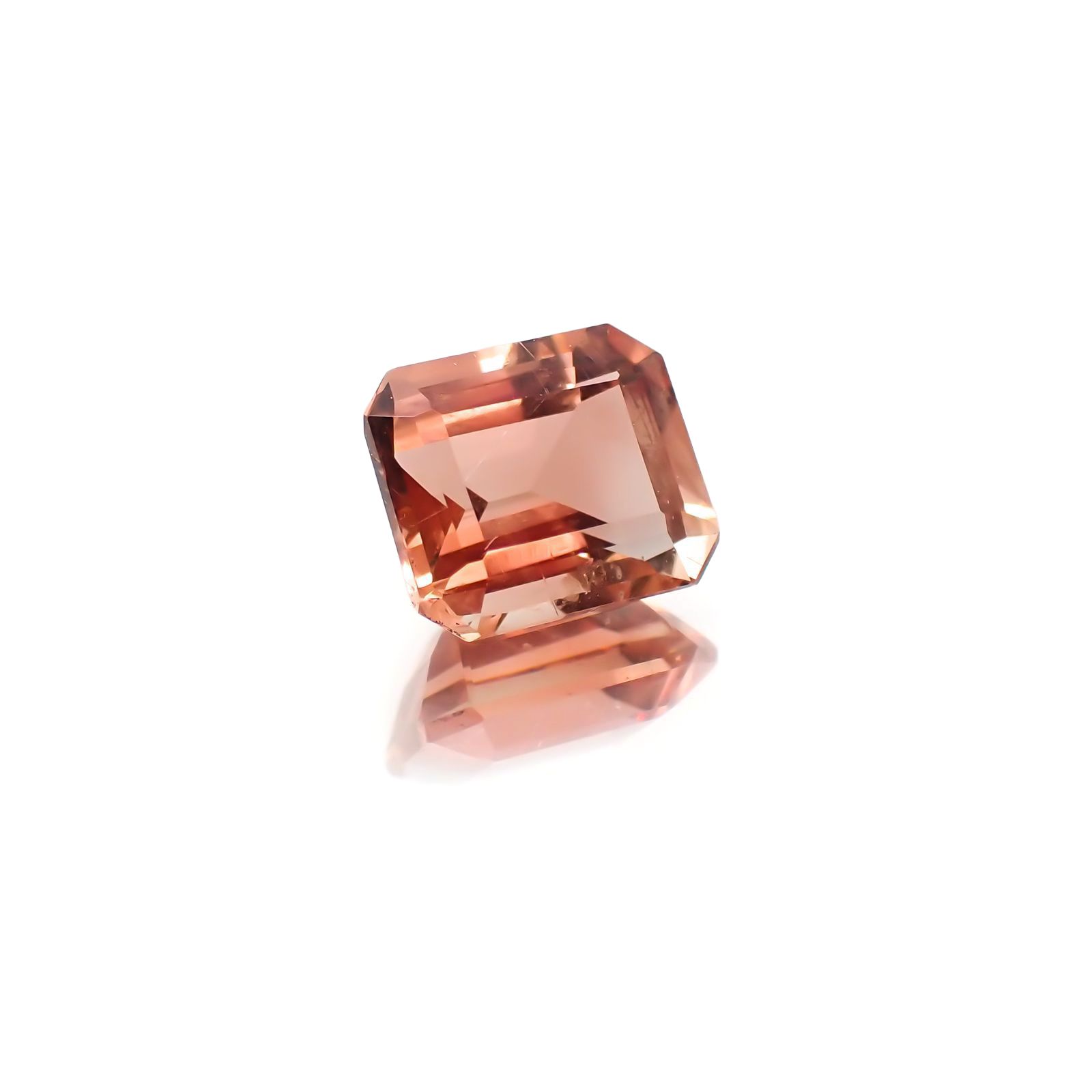 オレゴンサンストーン(宝石名ラブラドライト)アメリカ・オレゴン州産 識別済 1.18ct / 6.8x6mm前後 [230421894]