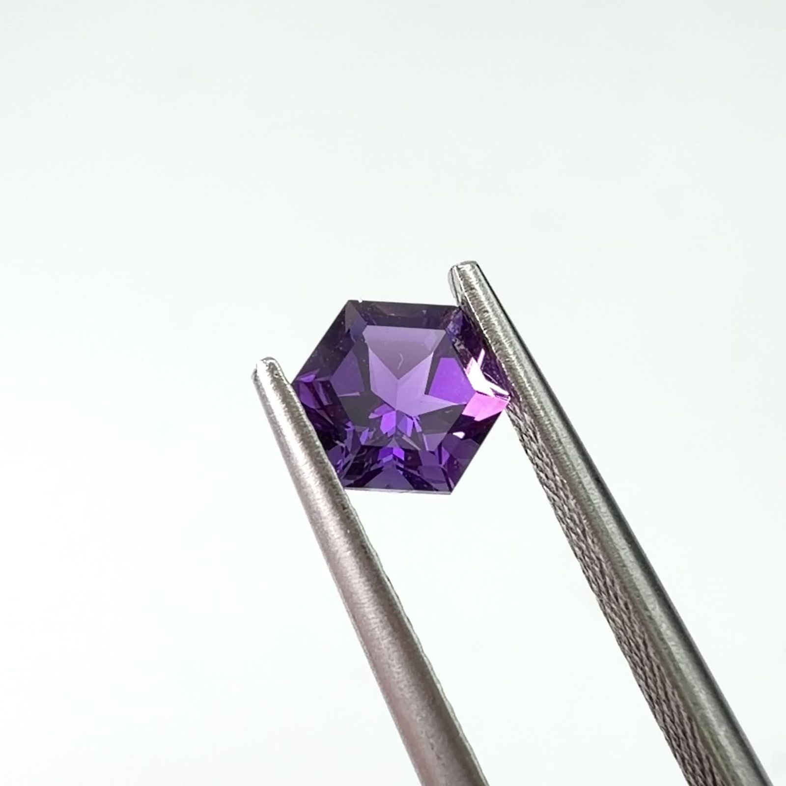 ◇ヘキサゴンカット・ペアセット◇アメジスト(宝石名アメシスト
