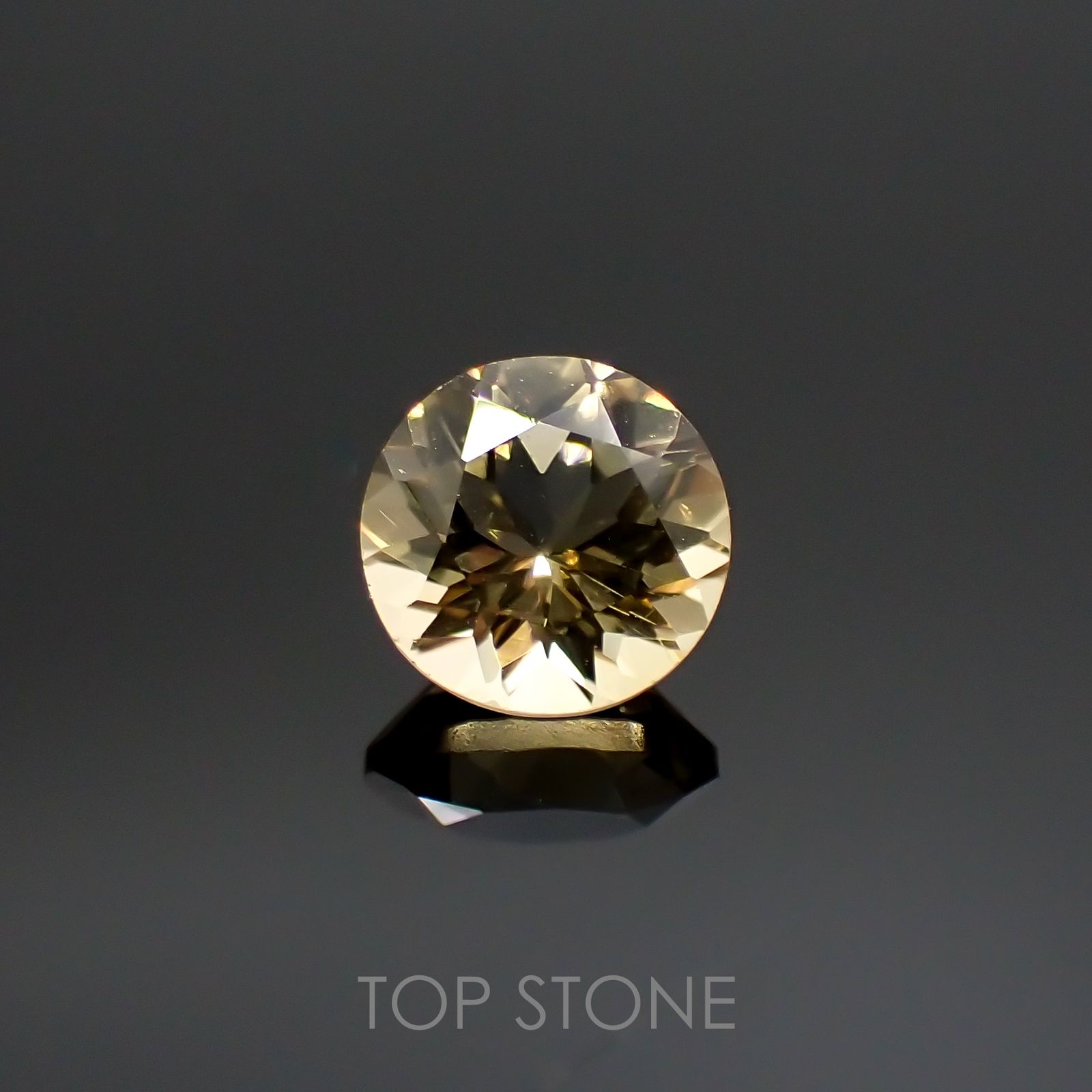 イエローベリル(宝石名イエロー・ベリル)ブラジル産 1.24ct 識別済[211113652]7x7mm前後