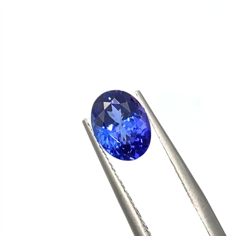 タンザナイト(宝石名タンザナイト)タンザニア産 1.876ct ソ付(彩珠 