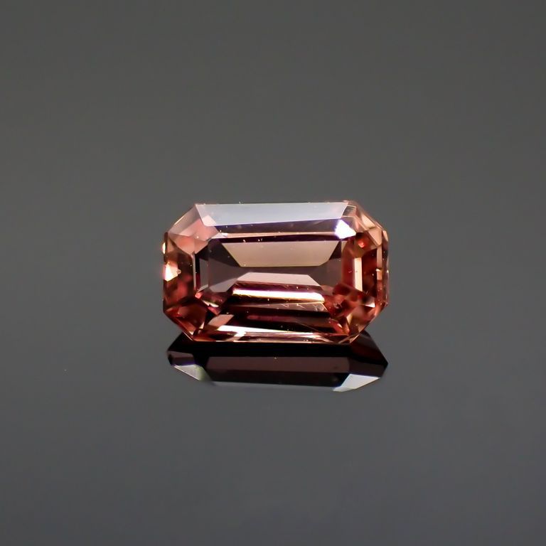 パパラチャサファイア 非加熱(宝石名サファイア/別名パパラチャ・サファイア)スリランカ産 0.35ct GIA鑑付[230421634]4.91x3.12mm前後