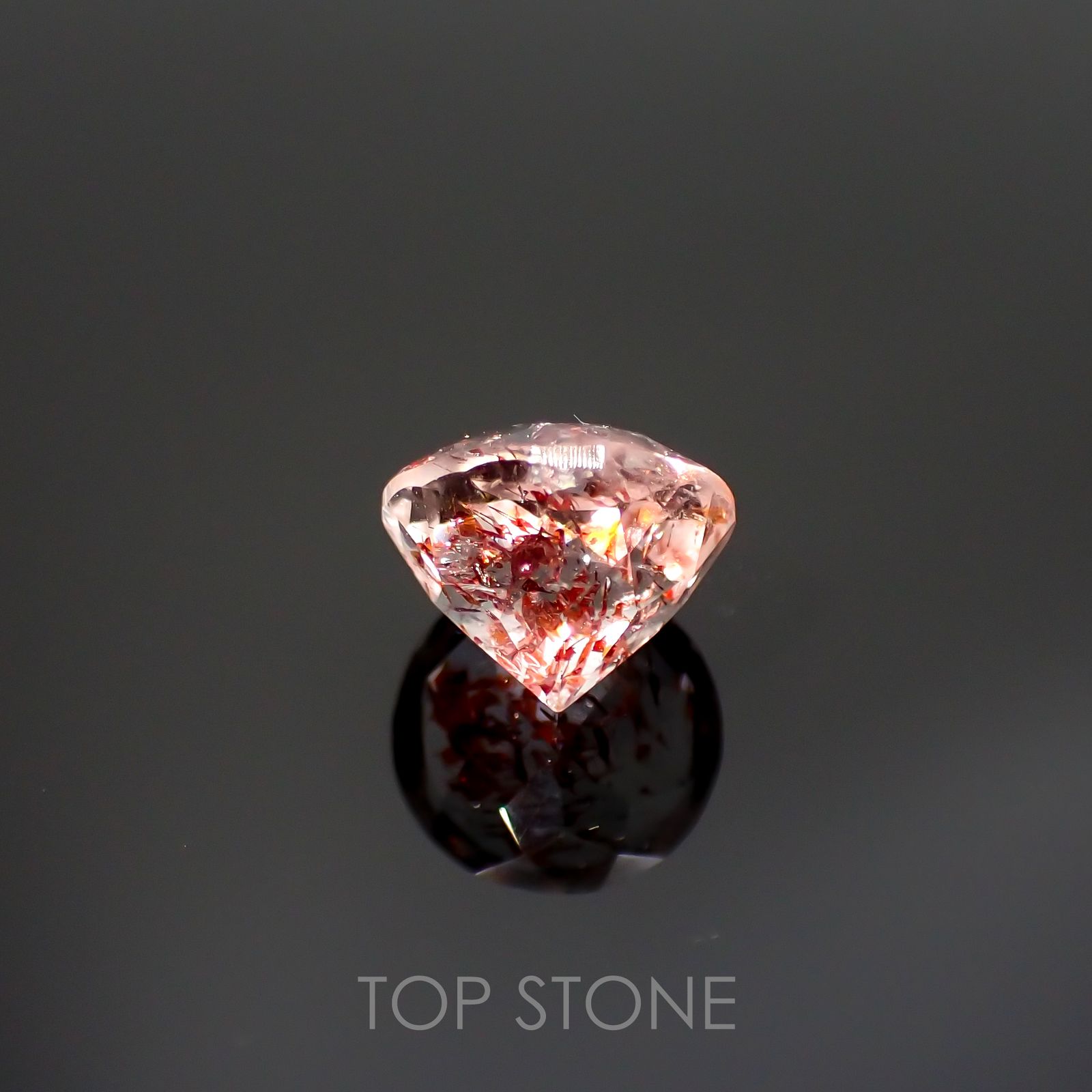 ファイヤークォーツ ナイジェリア産 2.43ct[220114763]8.5x8.5mm前後