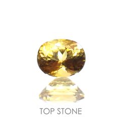 クリノヒューマイト(宝石名クリノヒューマイト) パキスタン産 0.529ct ソ付(CGL)[21019594]5.5×4.4mm前後