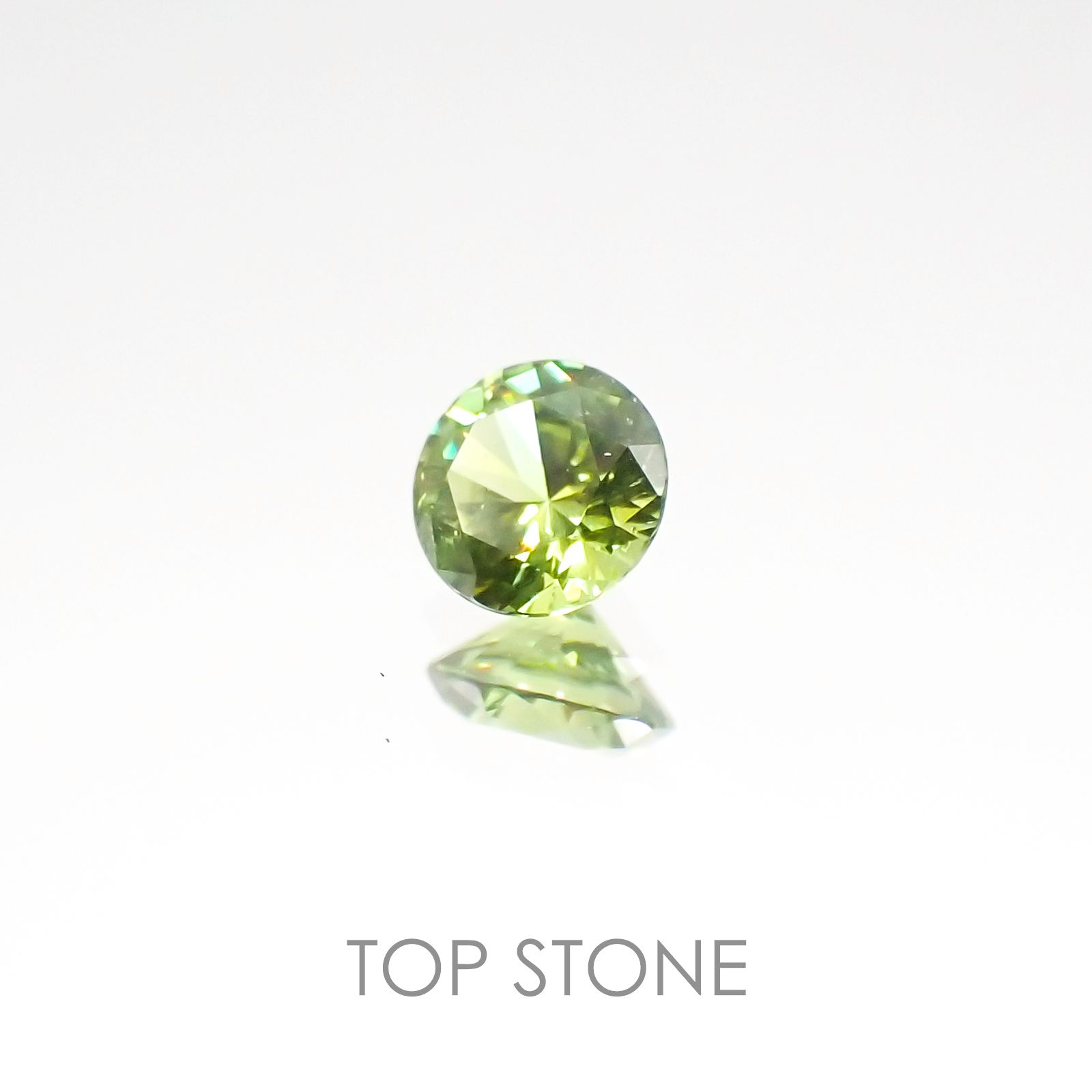 デマントイドガーネット ロシア産 ルース 0.17ct[20107337]3.4×3.4mm前後