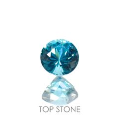 アパタイト(宝石名アパタイト) マダガスカル産 0.51ct 識別済[211013517]4.7×4.6mm前後