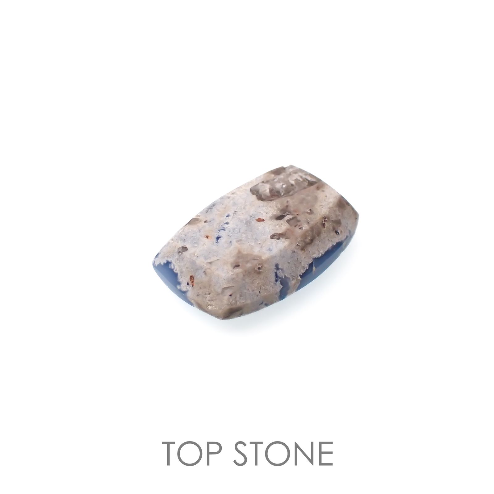 マトリックスブルーオパール アメリカ・オレゴン州産 5.37ct[220917798]16.3x10.9mm前後