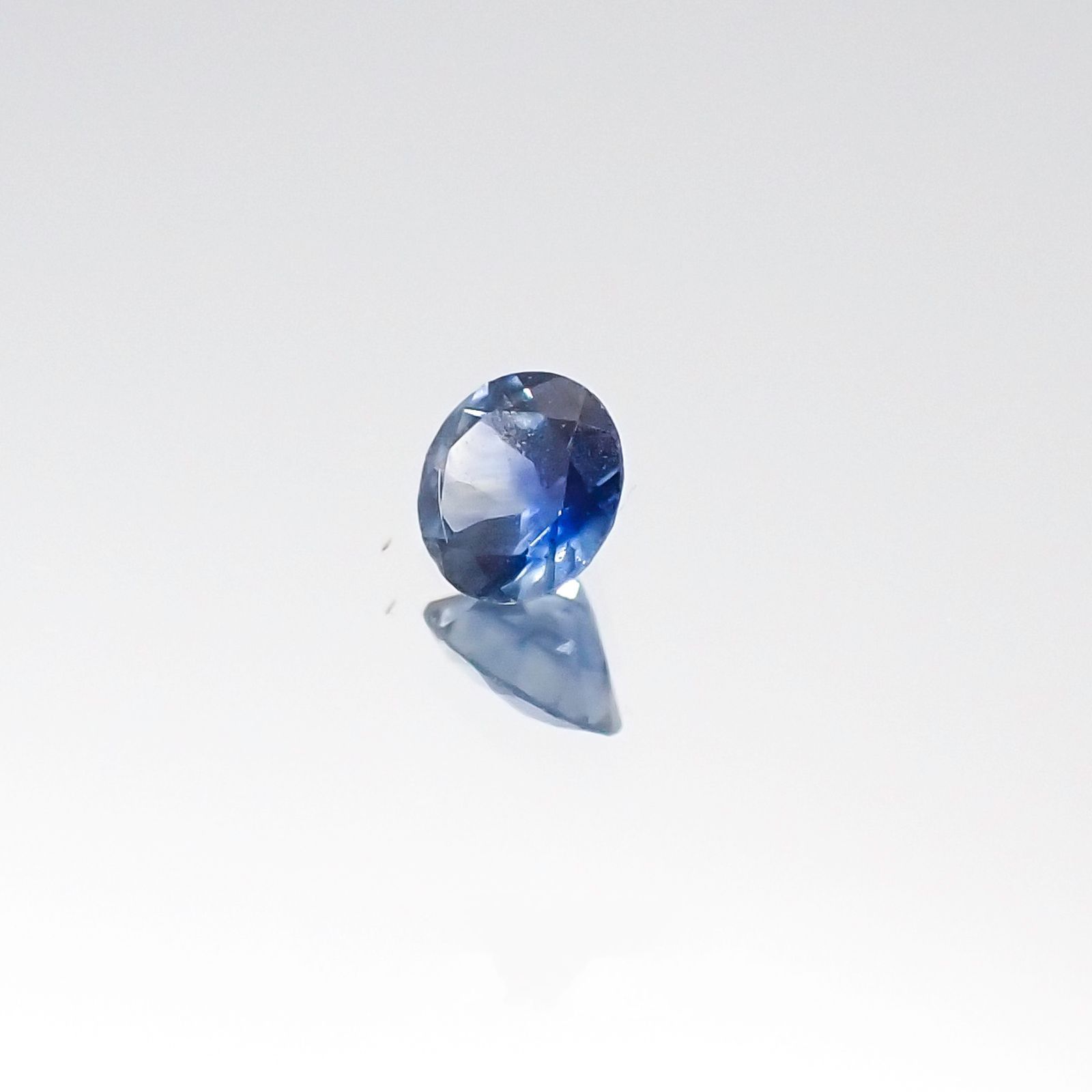モンタナサファイア アメリカ産 ルース 0.13ct[20096059]3.1×3.1mm前後