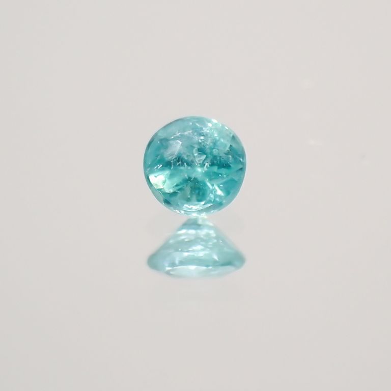 パライバトルマリン ブラジル産 ルース 0.053ct[210410655]2.4×2.4mm前後