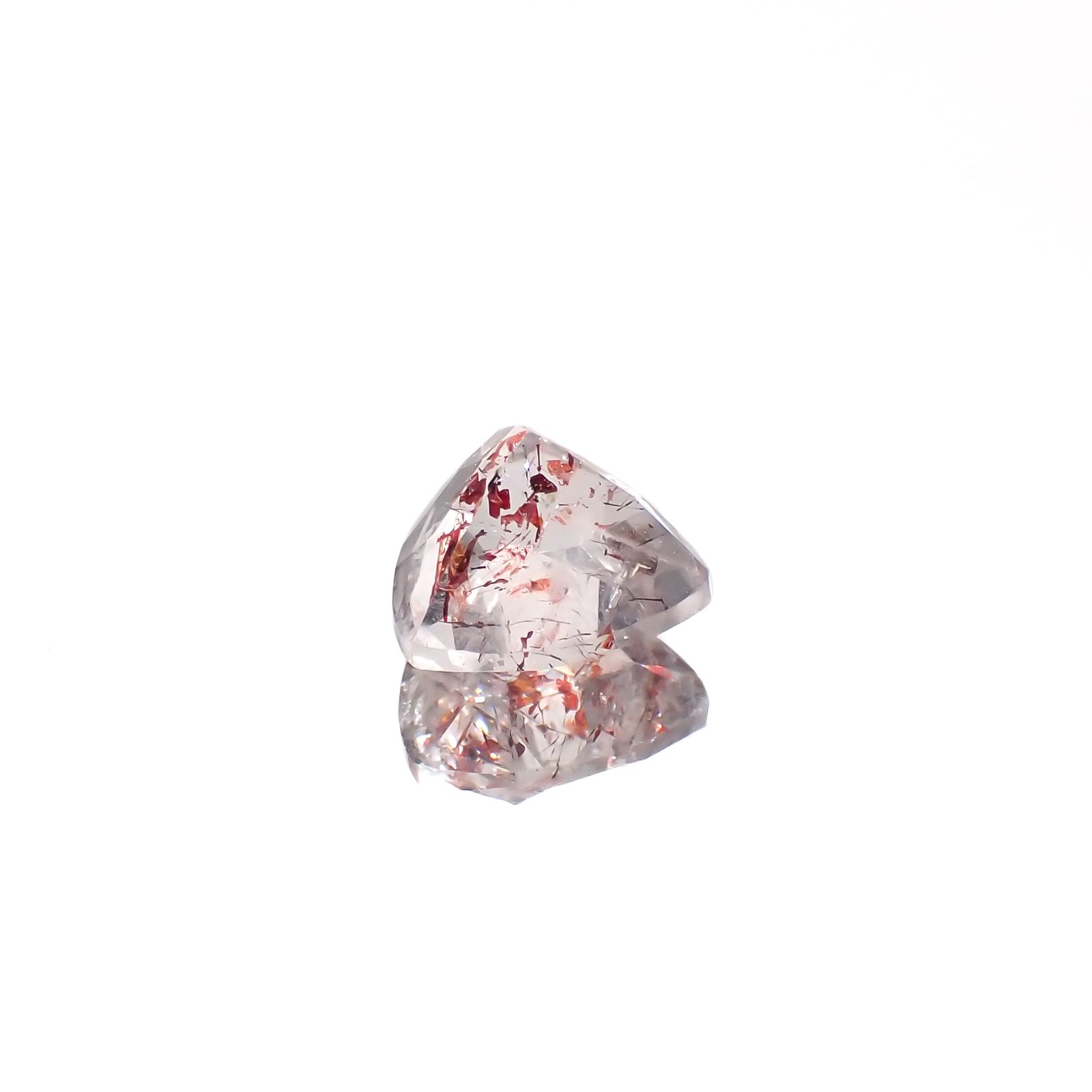 ファイヤークォーツ ナイジェリア産 1.55ct[240326721]7.7x7.7mm前後