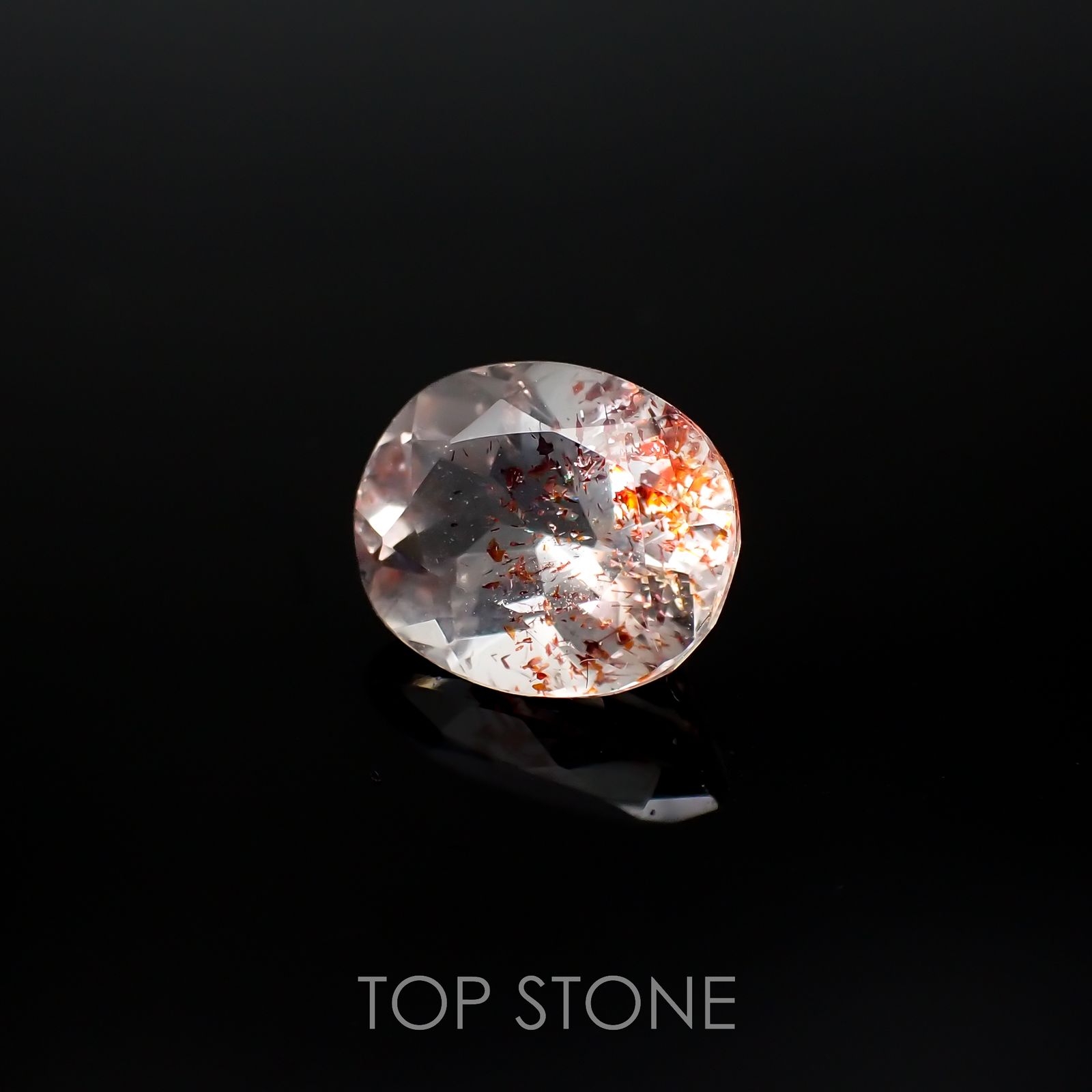 ファイヤークォーツ ナイジェリア産 2.45ct[220917575]9.9x8mm前後