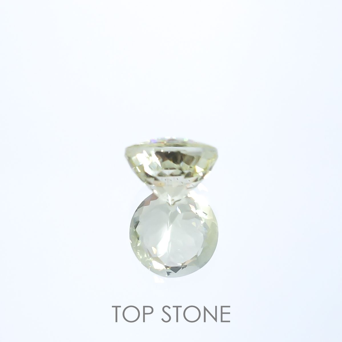 モンテブラサイト(宝石名モンテブラサイト)マダガスカル産 0.62ct 識別済[220817425]5.3x5.2mm前後