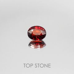 スペサルティンアルマンディンガーネット マダガスカル産 ルース 1.93ct[20073698]7.6×6.3mm前後