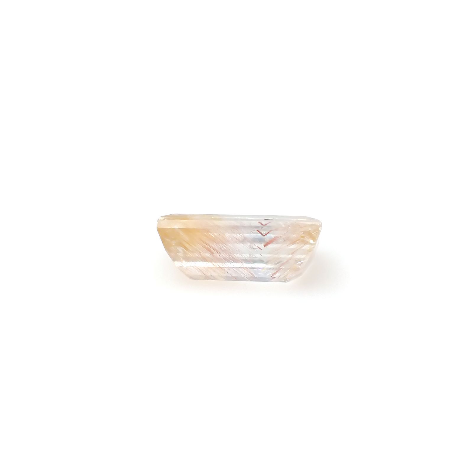 ニードルイントパーズ(チューブイントパーズ) ブラジル・ミナスジェライス州産 8.52ct[240225889]14.9x8mm前後