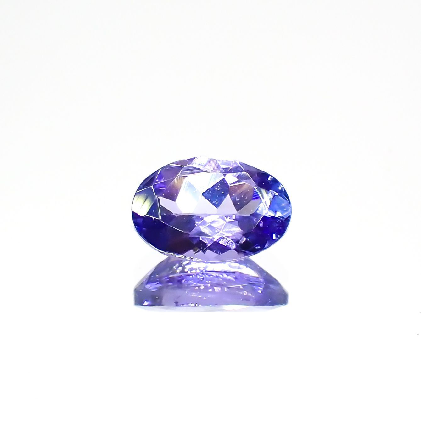 タンザナイト(宝石名タンザナイト)タンザニア産 0.44ct 識別済[230120207]5.9x4mm前後