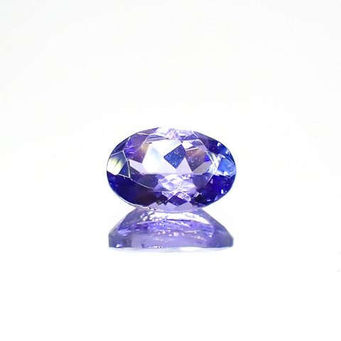 タンザナイト(宝石名タンザナイト)タンザニア産 0.44ct 識別済[230120207]5.9x4mm前後