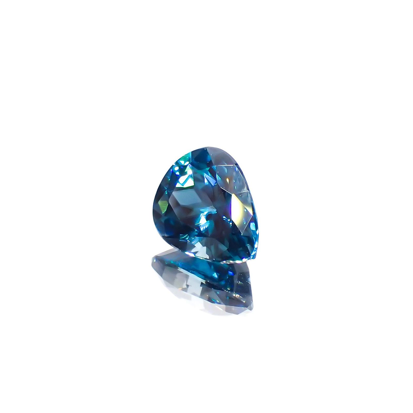 ラタナキリブルージルコン カンボジア産 1.74ct[231224455]7.9x6.3mm前後