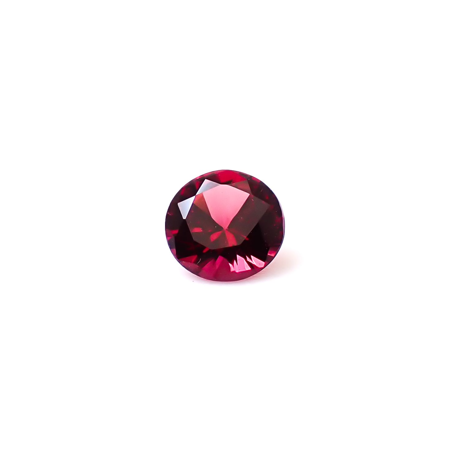 レッドスピネル タンザニア産 0.32ct / 4.3x4.2mm前後 [260732561]