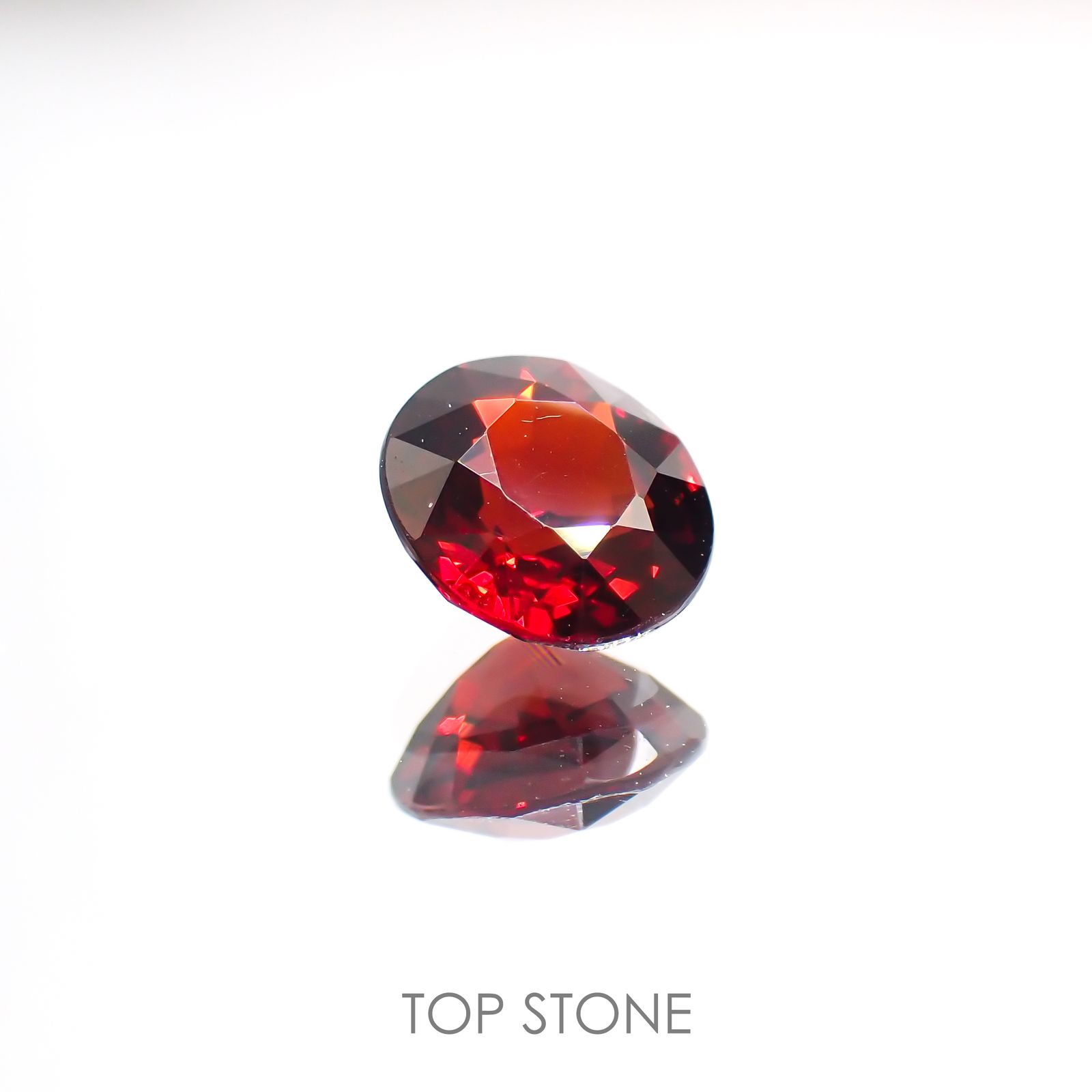 スペサルティン アルマンディン ガーネット(宝石名スペサルティン アルマンディン・ガーネット)ブラジル産 1.59ct 識別済[220113839]7.1x6.5mm前後