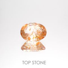イリュージョンサンストーン インド産 1.74ct[220114218]9.1x6.9mm前後