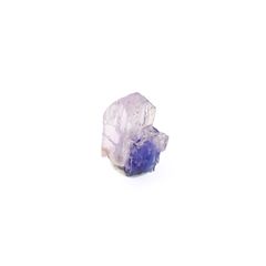 バイカラータンザナイト 原石 タンザニア産 4.24ct[231224987]12.6x9.9mm前後