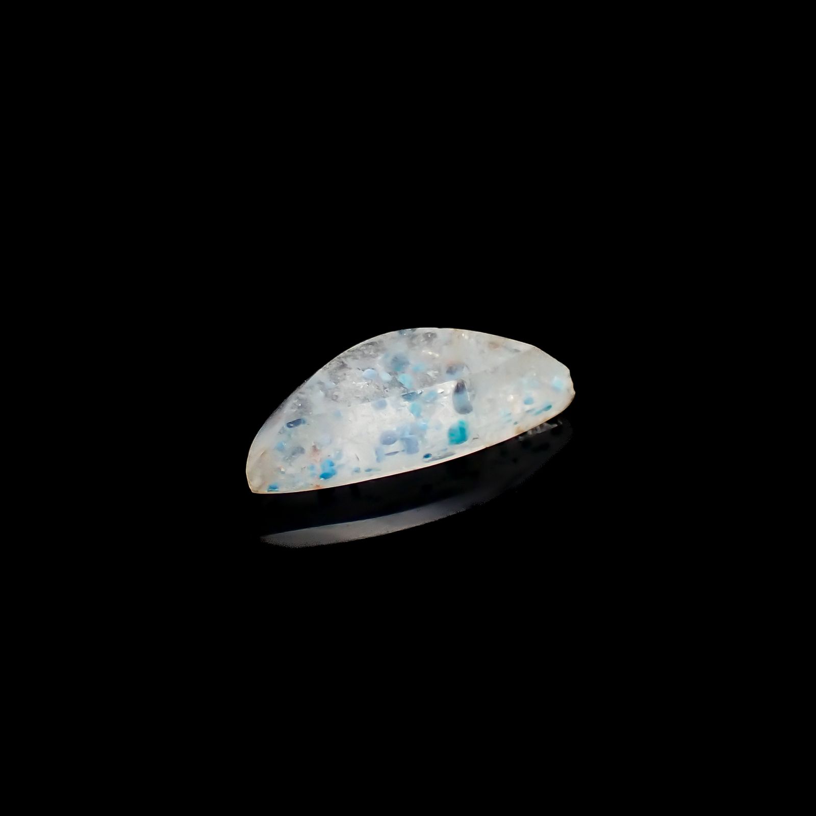 ◇フリーフォーム◇パライバクォーツ ブラジル産 2.53ct[231023598]14.5x6.7mm前後