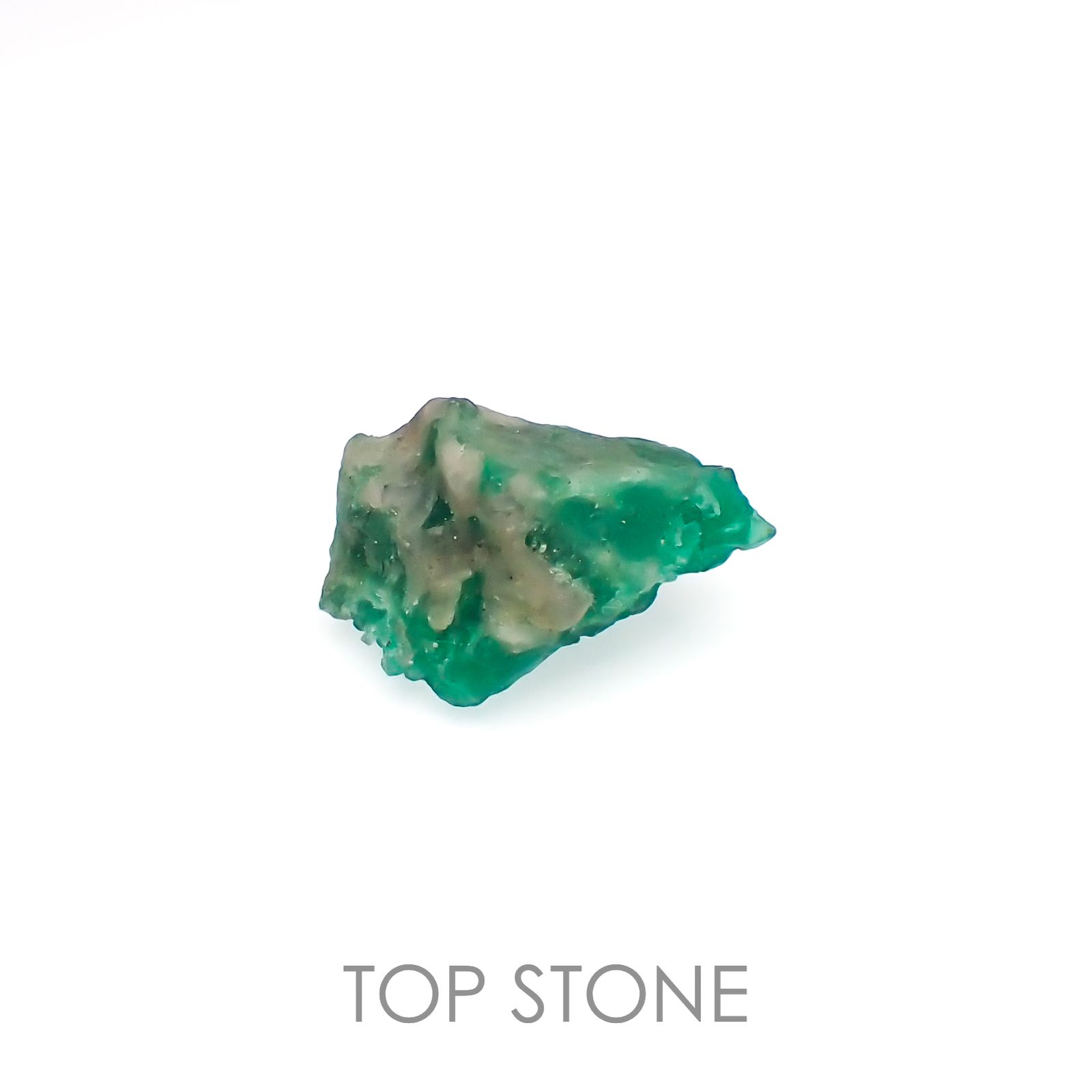 エメラルド原石 コロンビア産 7.68ct[230119914]15.1x11.8mm前後