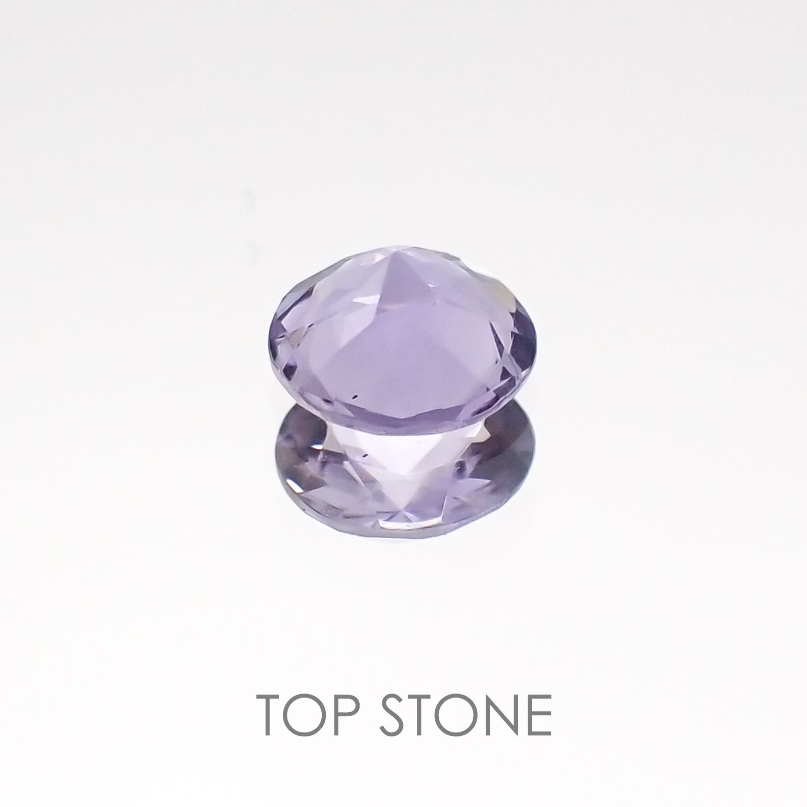 ラベンダースピネル スリランカ産 ルース 0.18ct[20117682]4×4mm前後